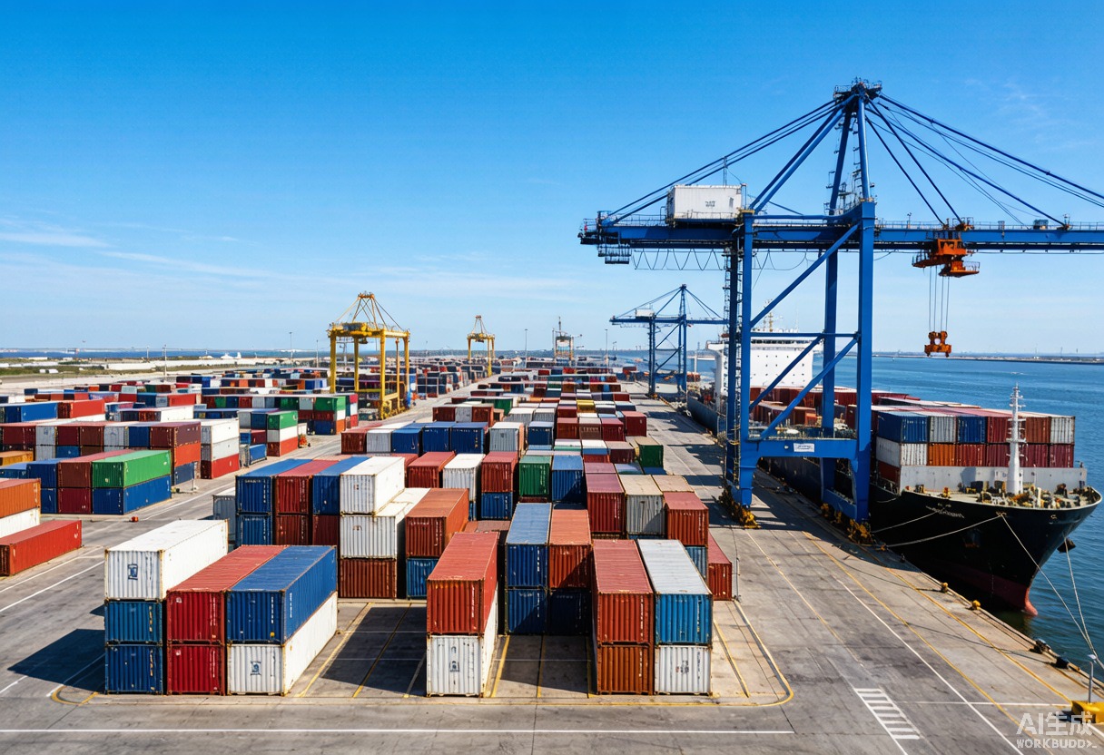 About GREENLINE LOGISTICS — Container Ship at Port