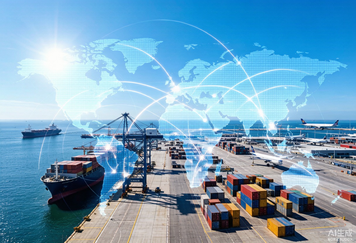 Global Logistics Network Map